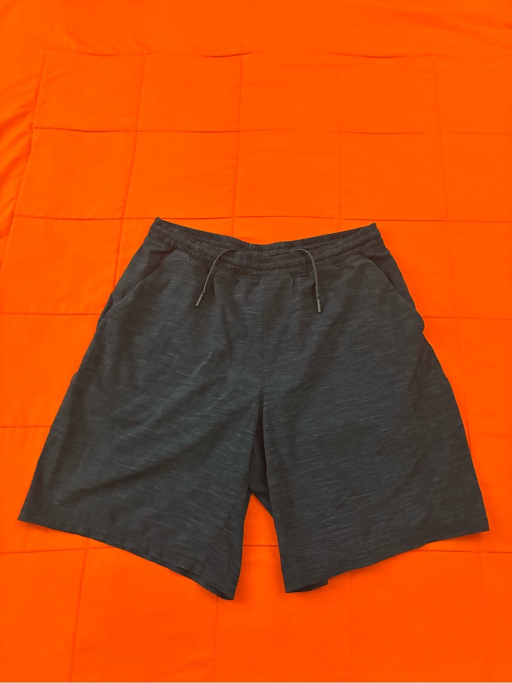 Lululemon Shorts Mens Large Blue Stretch Perform Athleisure Yoga